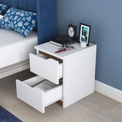 DKK Nachtkastje BD106 - 1946 Walnoot Wit -Meubelserie Winkel 0ab7a10cca8ced41210ff31e77845252cfc6c288f3c1e0d3424a89fabf5637cb