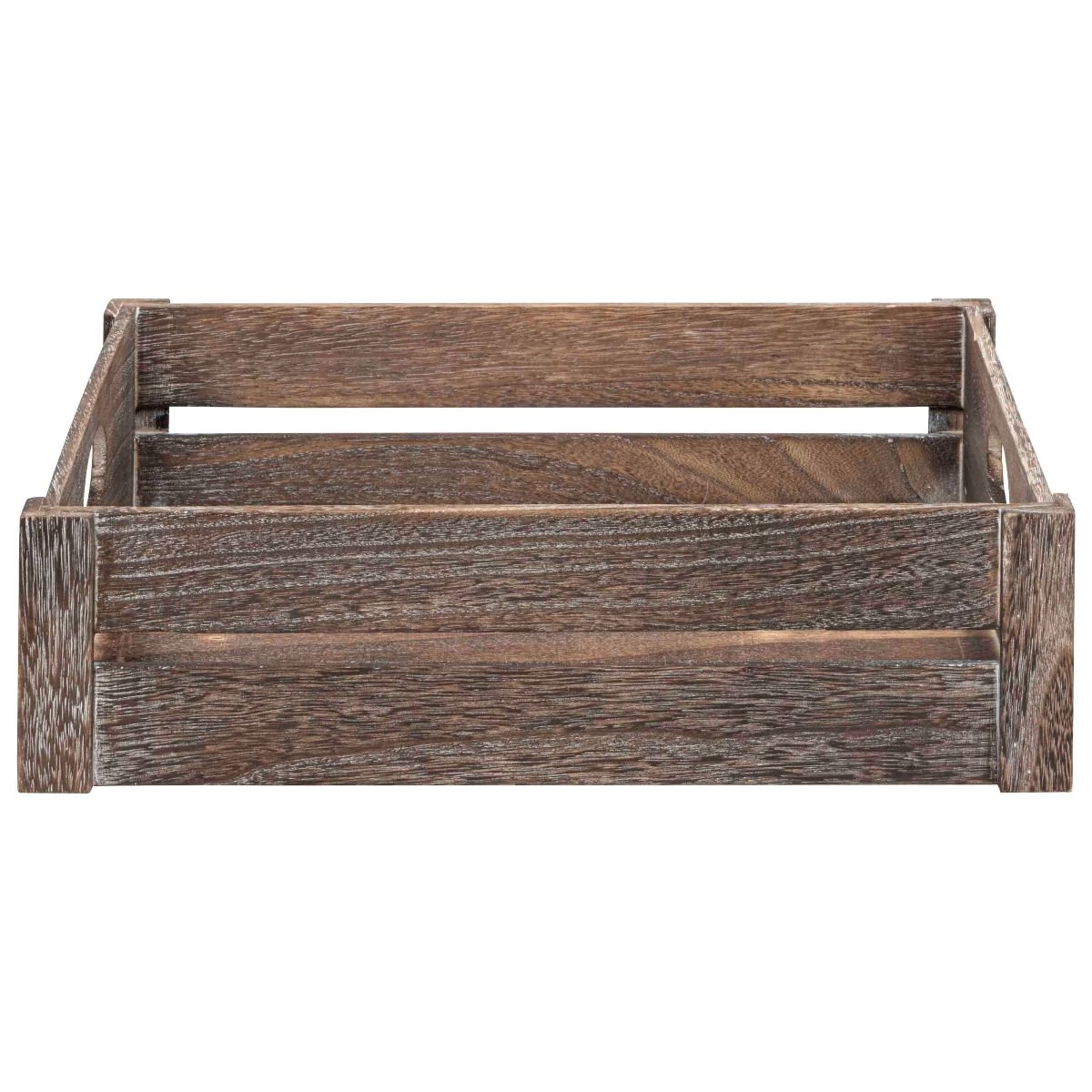 Houten Krat 41x31x12 Cm Antique Look 4 Houten Krat 41x31x12 Cm Antique Look - Afbeelding 2
