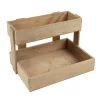 Houten Bakje 2 Laags Display -Meubelserie Winkel 1176759 houten bakje 2 laags antiek look