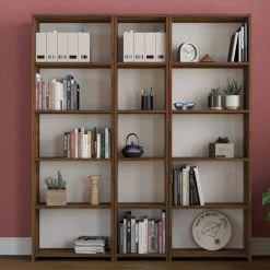 DKK Boekenkast R9 - 1450 Walnoot -Meubelserie Winkel 1ac706a4dc392fa3ccc4ba5144111cd34c4a3bc482586b00188be2770958b2a1