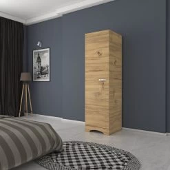 DKK Kledingkast F4 - 604 Walnoot