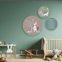 Muurcirkel Kinderkamer Set Van 3