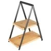 Etagère 2 Laags Van Bamboe En Metaal -Meubelserie Winkel 30229e9f3415907d47fea6cb76d6042bd8ec70376cf62753aab203489a9fc868