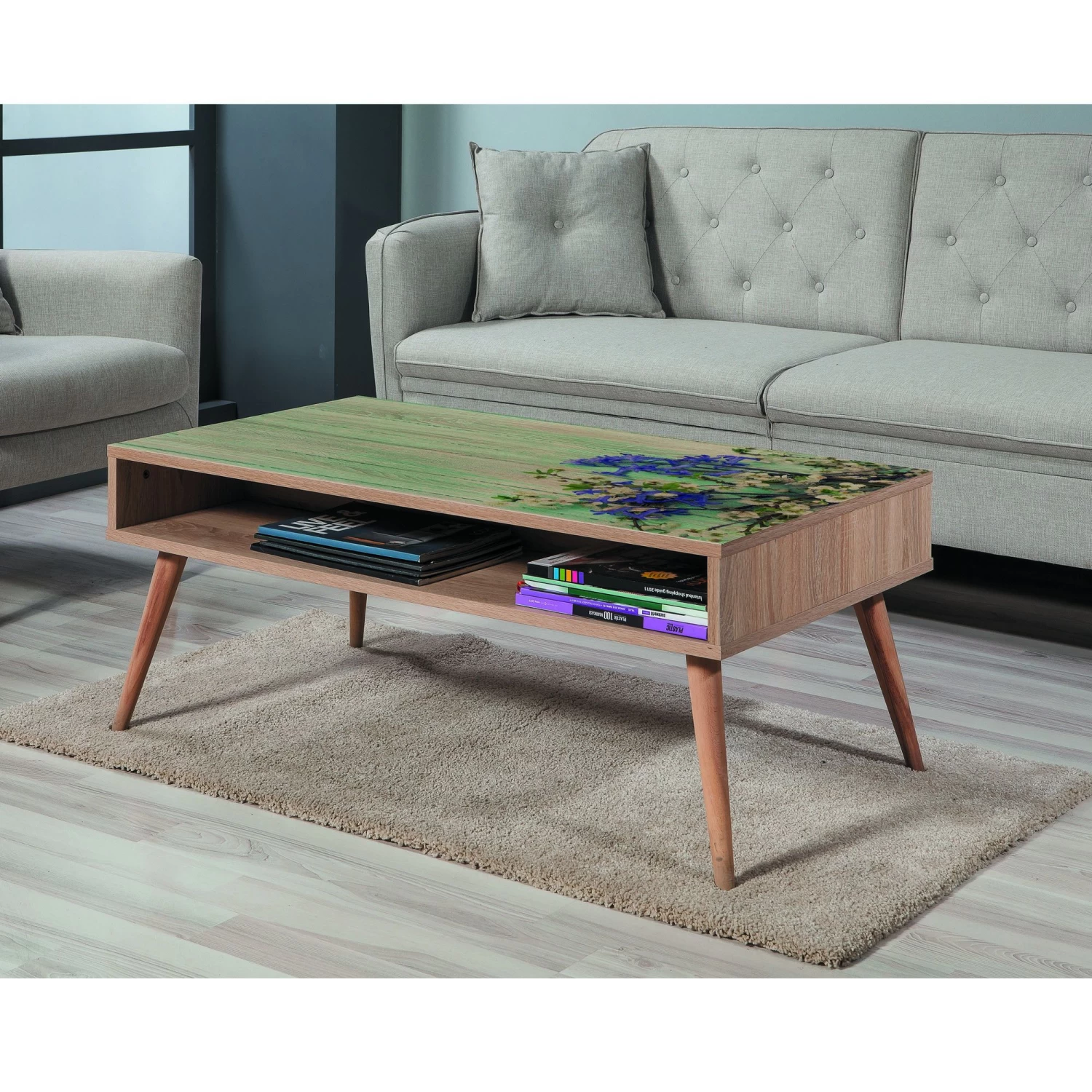 DKK Koffietafel Viva - 727 Sonoma Eiken 3 DKK Koffietafel Viva - 727 Sonoma Eiken