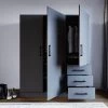 DKK Kledingkast Latife Kapakli Gardirop Antraciet -Meubelserie Winkel 3b365ef34ed729d6a97f4ece7b7b1bd904b008fa0cb4fc10dbef7112898f6e9e