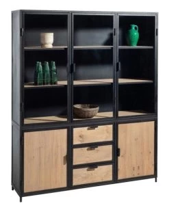 Vitrinekast Eiken Baarn