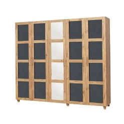 DKK Kledingkast Victoria Den Groen Antraciet -Meubelserie Winkel 474cc92456c4361ef71637b61ea61de8a2039329453ed2560697e4116fc813a4