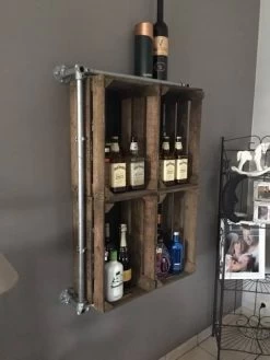 Wandkast Industrieel