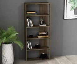 DKK Boekenkast Paris Walnoot -Meubelserie Winkel 550arn1622 2