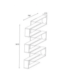 DKK Boekenkast Lotus Wit -Meubelserie Winkel 554d53479a681d703d54cf3e167be19dd248b6dbbc5982c25dbe4f2db7777251