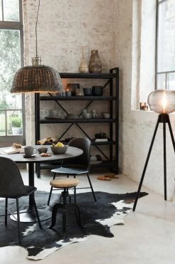 Rek Burg Mango Hout Met Visgraat Motief 140x45x 183 Cm 14 Rek Burg Mango Hout Met Visgraat Motief 140x45x 183 Cm -Meubelserie Winkel 5651 a1