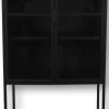 Vitrinekast Manhattan 2 Deurs - Metaal/glas - 80x180 Cm 2 Vitrinekast Manhattan 2 Deurs - Metaal/glas - 80x180 Cm -Meubelserie Winkel 569x1200
