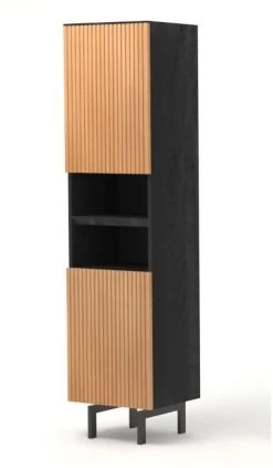 Wandkast - Industrieel 2 Deur