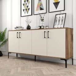 DKK Dressoir Kiev Walnoot Crème -Meubelserie Winkel 5e45fd304ca7d18cddea8bfcd011b2bc36e4738c6554ea2934819b5b7eafe9e1