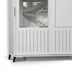 DKK Kledingkast Pasific Home Fuga - 160 Glimmend Wit -Meubelserie Winkel 607b60c2538e29e8598c8f2e5e2a24e599fe7aeff32bdcf9cf0fe0fb08ca5a1d