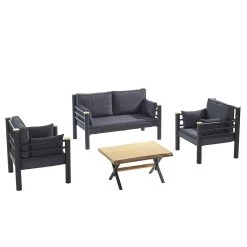 Tuinset Kappis Lounge Set Zwart Antraciet -Meubelserie Winkel 679hvn1159 4