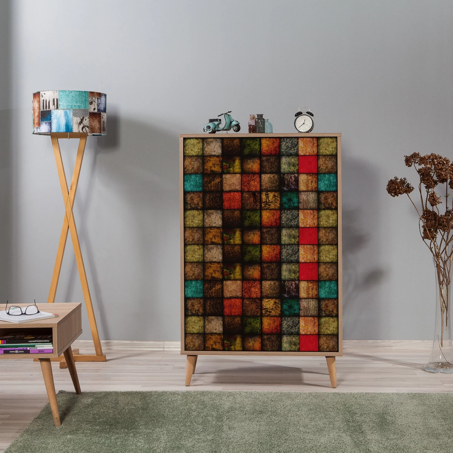 DKK Dressoir Multibox - 723 Sonoma Eiken 4 DKK Dressoir Multibox - 723 Sonoma Eiken - Afbeelding 2