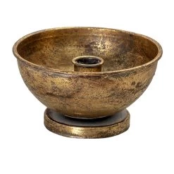 Kandelaar Koper Ø 14*7 Cm