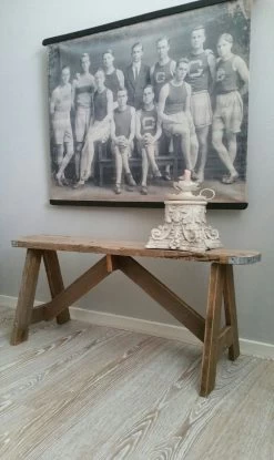 Steigerhouten Bankje "Queen Aimy"