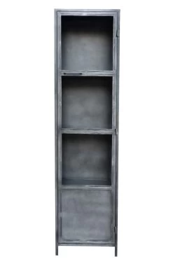 Industriële Kast Smal 1 Deur Met Glas -Meubelserie Winkel 75bd2c29cc30cf5caf685032b3e7aec9483f8a4629195111f5169645bb4c9498