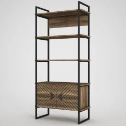 DKK Boekenkast Scala Walnoot 30 DKK Boekenkast Scala Walnoot -Meubelserie Winkel 804trh3609 7