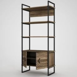 DKK Boekenkast Scala Walnoot 32 DKK Boekenkast Scala Walnoot -Meubelserie Winkel 804trh3609 9