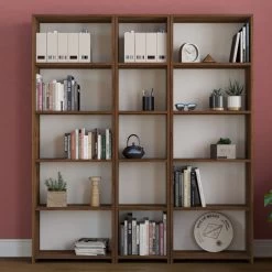 DKK Boekenkast R9 - 1450 Walnoot -Meubelserie Winkel 893ran4706 2