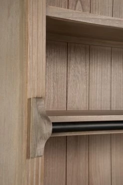 Boekenkast + Ladder Hout Licht Greywash -Meubelserie Winkel 9040e0e0e42e8ac8914cf9f496d46a1d4405f40a3ca6a85d401040ddfe8e3f0c