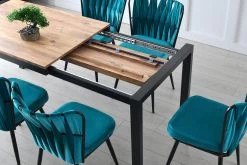 DKK Eettafel Silva - 1011 Den Groen -Meubelserie Winkel 9551583eb71c721656e2065e26c3986889eb6c19cffd9ff8f2d183367a4fad20