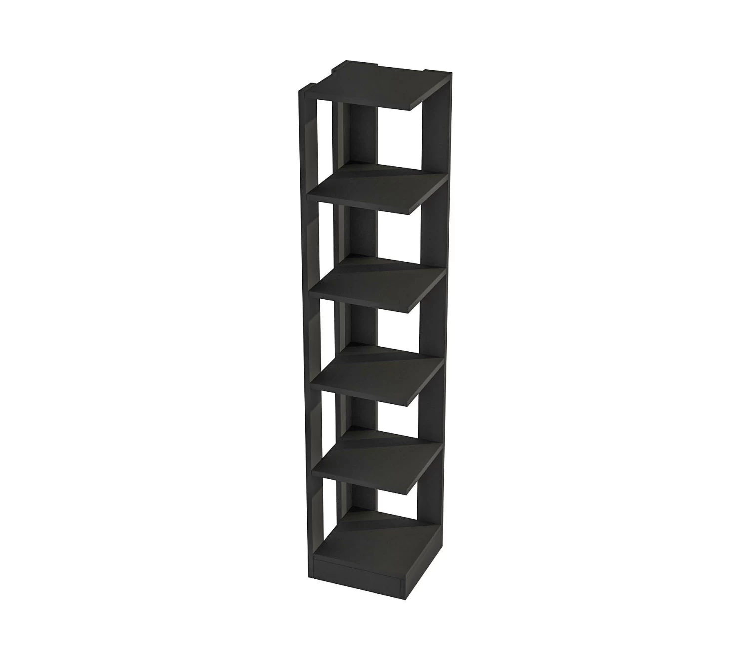 DKK Boekenkast Bamboe Antraciet 15 DKK Boekenkast Bamboe Antraciet - Afbeelding 13