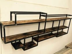 Wandkast Industrieel XXL 15 Wandkast Industrieel XXL -Meubelserie Winkel 997a0023356d568346d962b16216c353141e5c267c3dddd2f63de81307a52d49