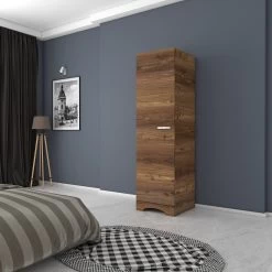 DKK Kledingkast F4 - 600 Walnoot