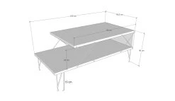 DKK Koffietafel Loire Eiken -Meubelserie Winkel a633f667c973e89b892c4fc0917dcdcda2559f72c27fb1c8f937ec9ba96f18f0