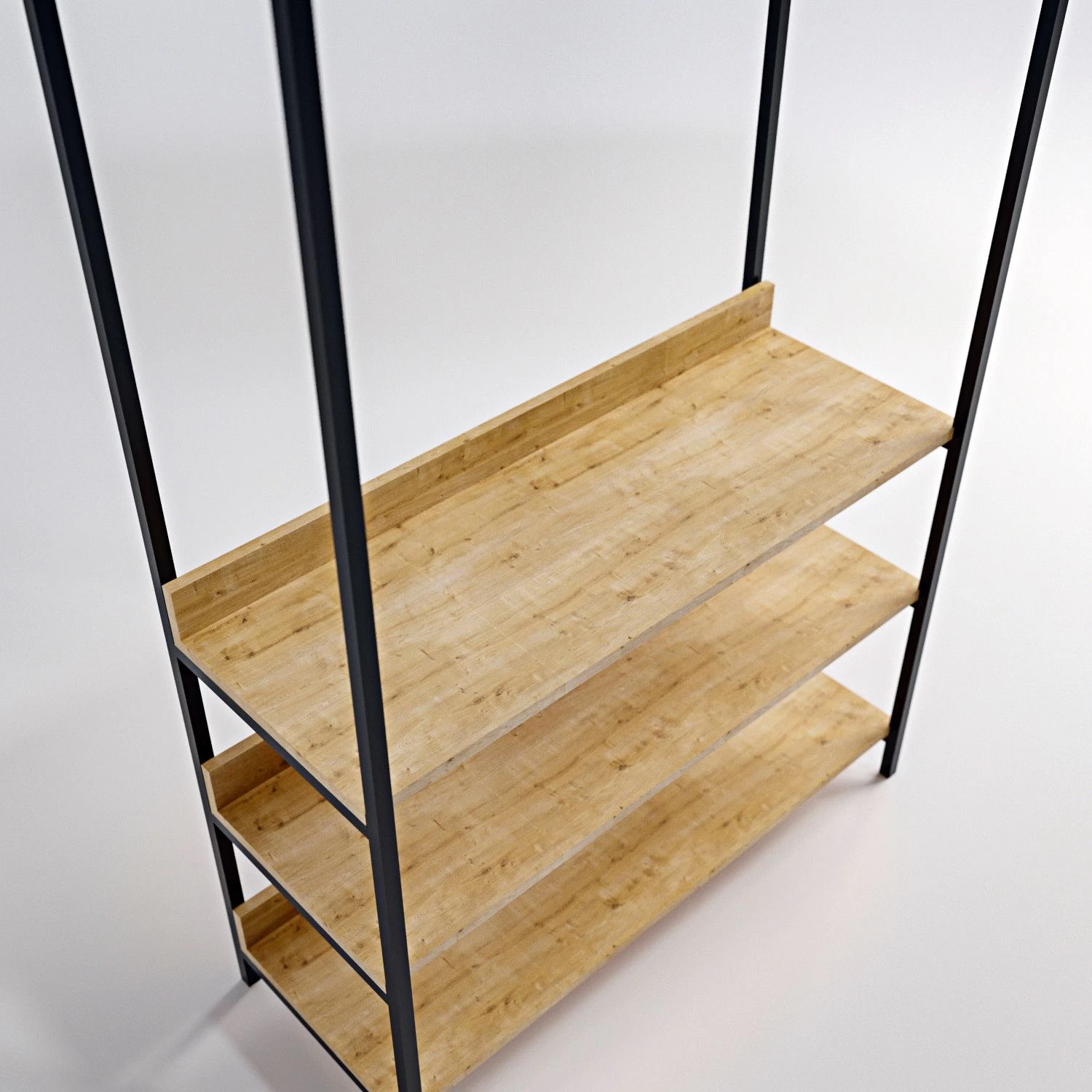 DKK Kledingkast Trend Gardirop Eiken 6 DKK Kledingkast Trend Gardirop Eiken - Afbeelding 4