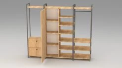 DKK Kledingkast Okan Özel Tasarim Gardirop Eiken Zwart -Meubelserie Winkel aa8c0f2bffa30dfb2937292fda15cc99d2c8d9eb7dd44096fe109887df36a2ba