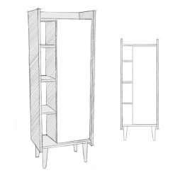 DKK Dressoir Lagomood Ruby Eiken Wit -Meubelserie Winkel b2ed436d37a6fcf4838fccac9c7b7f39ae608b657dc2a425c299d471e1240009