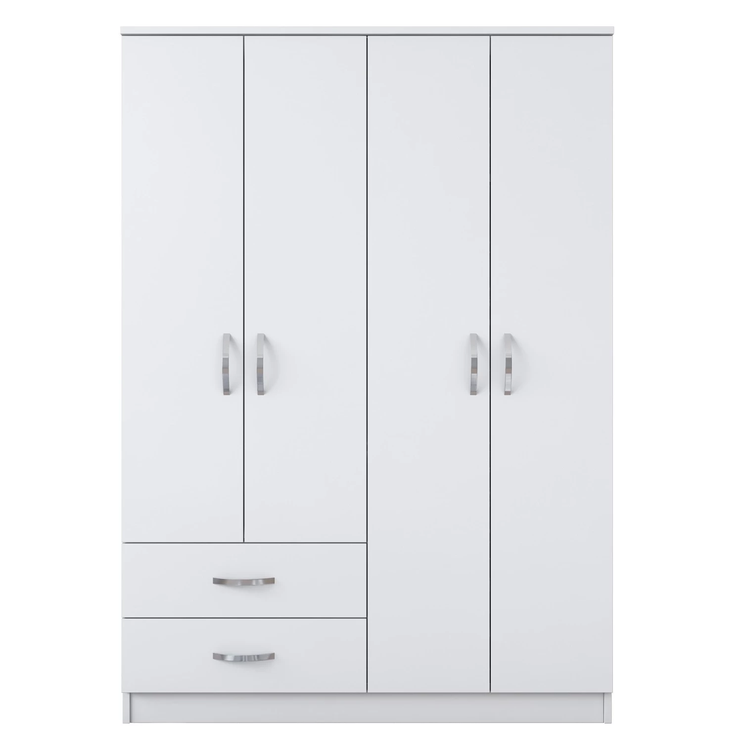 DKK Kledingkast BA101 - 1853 Wit 10 DKK Kledingkast BA101 - 1853 Wit - Afbeelding 8