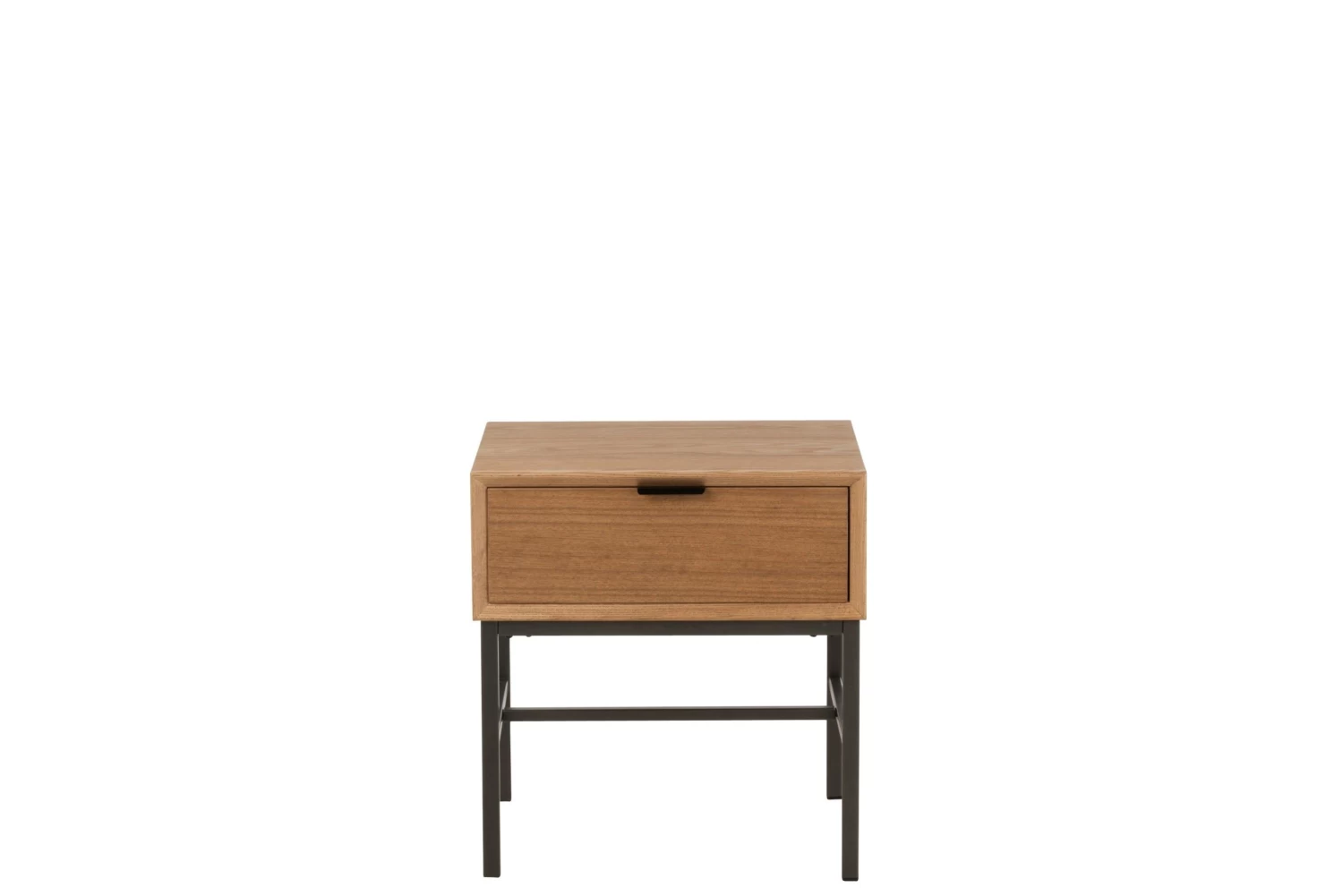 Bijzettafel Op Onderstel Hout/Metaal Naturel 8 Bijzettafel Op Onderstel Hout/Metaal Naturel - Afbeelding 6