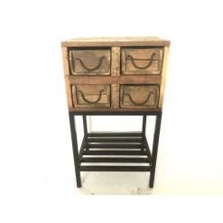 Sidetable Small Met Oude Steenmallen -Meubelserie Winkel bedside bricks 353822