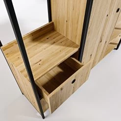 DKK Kledingkast Okan Özel Tasarim Gardirop Eiken Zwart -Meubelserie Winkel c11d3e31b9d09a965e5745dad74ec835d3f2abe3a821c7d262309b161fd1b24b