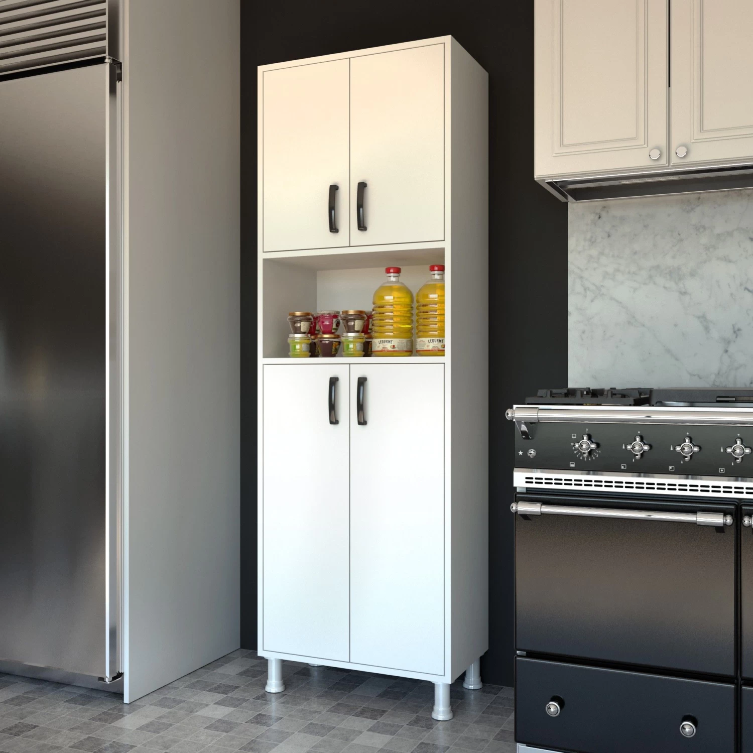 DKK Dressoir M7 - 1106 Wit 3 DKK Dressoir M7 - 1106 Wit