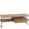 Salontafel 1 Lade Hout/Metaal Naturel -Meubelserie Winkel c2a54248c498cbe629fa25fdfe13e522c06914b42a0dcc408111fd0026fd4089