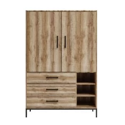 DKK Kledingkast Lila Kapakli Gardirop L626 Eiken -Meubelserie Winkel cc2a426ecd89d305803a6c240de7aa3d64586575357c4316b486fa1ee62f4cc3