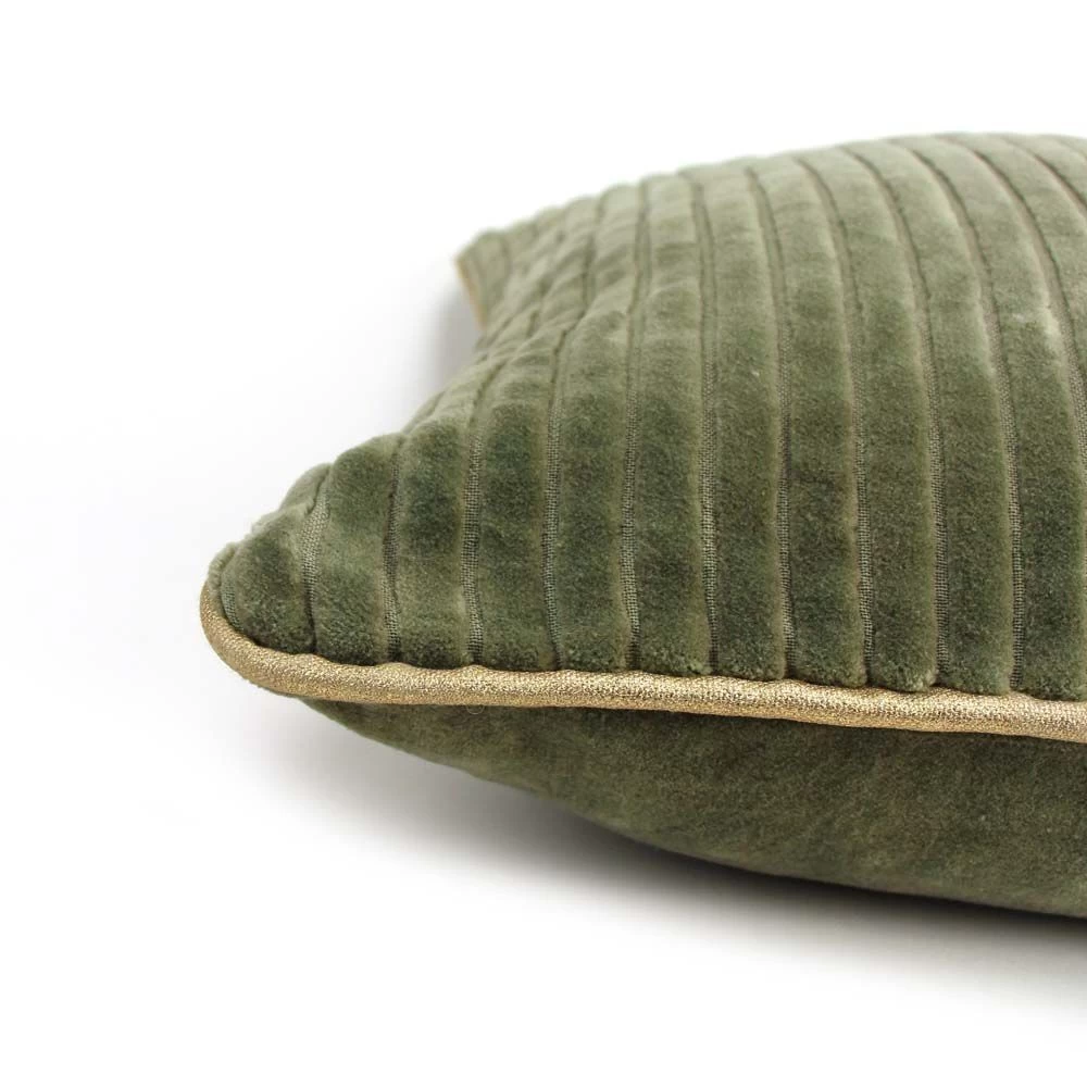 Kussen Corderoy Green 4 Kussen Corderoy Green - Afbeelding 2