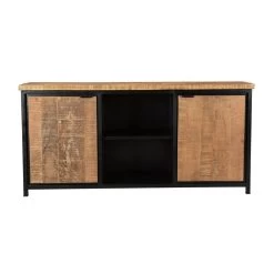 Dressoir Industrieel - Naturel 2 Deuren -Meubelserie Winkel cod 1 1