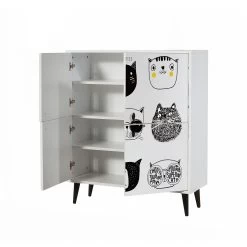 DKK Dressoir Cats Wit Zwart Geel 11 DKK Dressoir Cats Wit Zwart Geel -Meubelserie Winkel d3404a22d513bd2ae439dd114568353c512a2a77397d131990bb9ea47cab6f1e