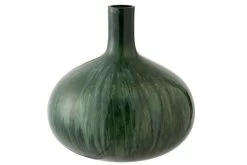 Vaas Bol Antiek Groen Wit