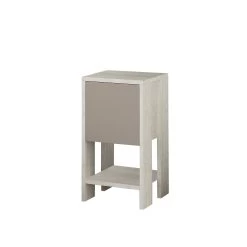 DKK Nachtkastje Ema Wit Licht Mokka -Meubelserie Winkel dadc33f5ca20adf514abc31ba4e5eebb70a8fcd98b7d96397c111dc69f911381