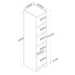 DKK Kledingkast F4 - 600 Walnoot -Meubelserie Winkel dde26f23b44f9725c9ba237ce6696ca67efc3624e81ffca7673ed5b5035c6c5d