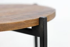 Salontafel Nordic - Mangohout/ijzer - Set Van 2 -Meubelserie Winkel de kisten koning 107547 3